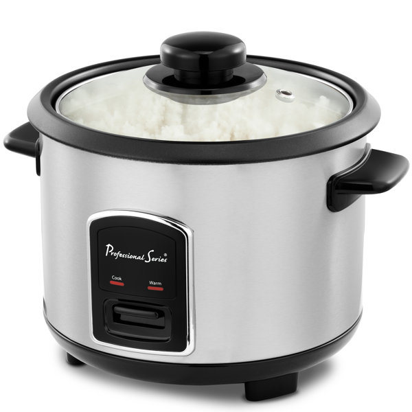 ContinentalElectric Continental Electric Stainless Steel Rice Cooker